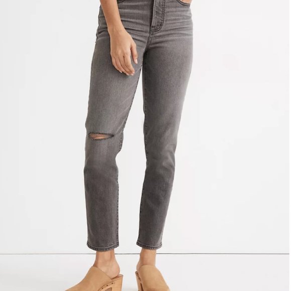 Madewell Denim - Madewell "The Perfect Vintage Jean" in Connell Wash: Ripped Edition — Never worn